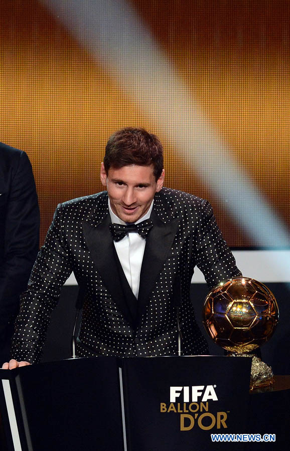 Messi sacré Meilleur Joueur de l'Année pour la quatrième fois