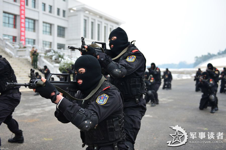 Lutte anti-terroriste dans le Hunan
