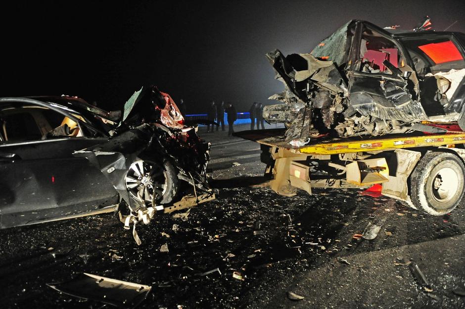 Chine : six morts et quatre blessés dans une collision entre deux véhicules à l'Anhui (9)