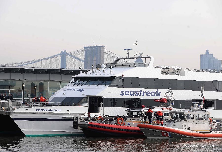 Un ferry heurte un quai à NYC : 57 blessés 
