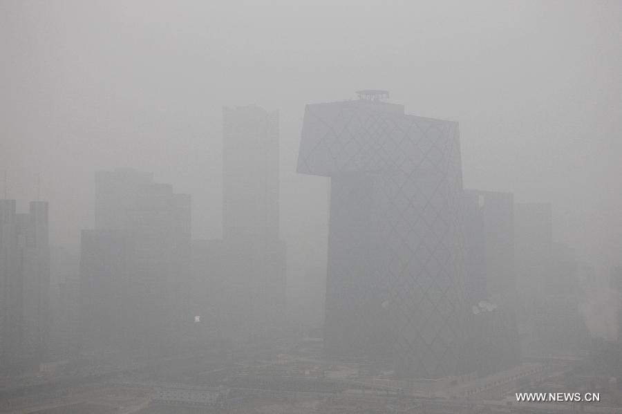 La pollution de l'air à Beijing atteint un niveau dangereux