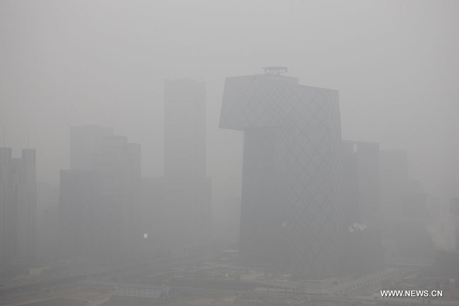 La Chine émet une alerte jaune au brouillard (3)