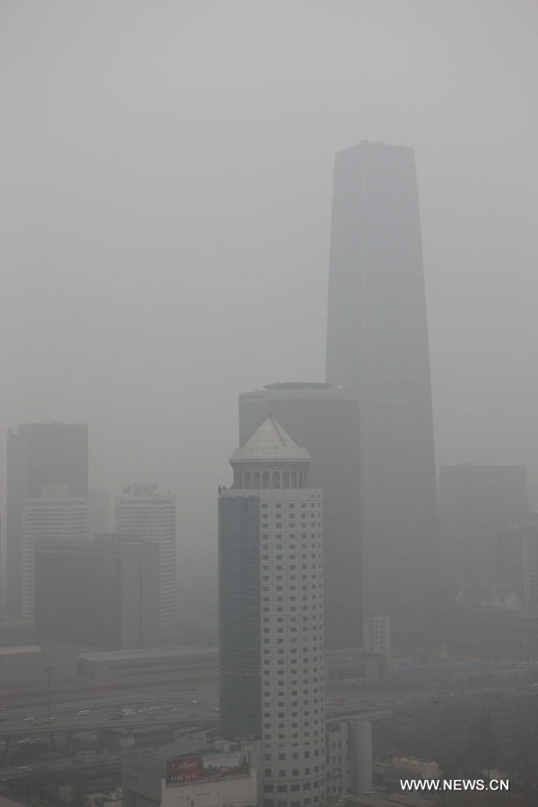 La Chine émet une alerte jaune au brouillard (2)