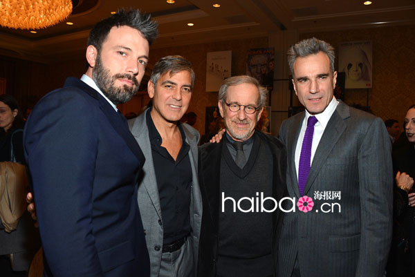 Ben Affleck, George Clooney, Steven Spielberg et Daniel Day-Lewis