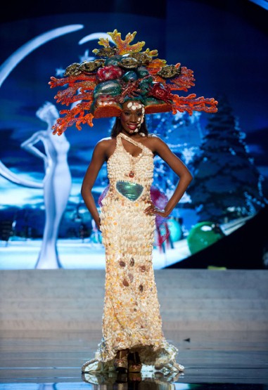 Les candidates de Miss Univers présentent des robes folkloriques (12)