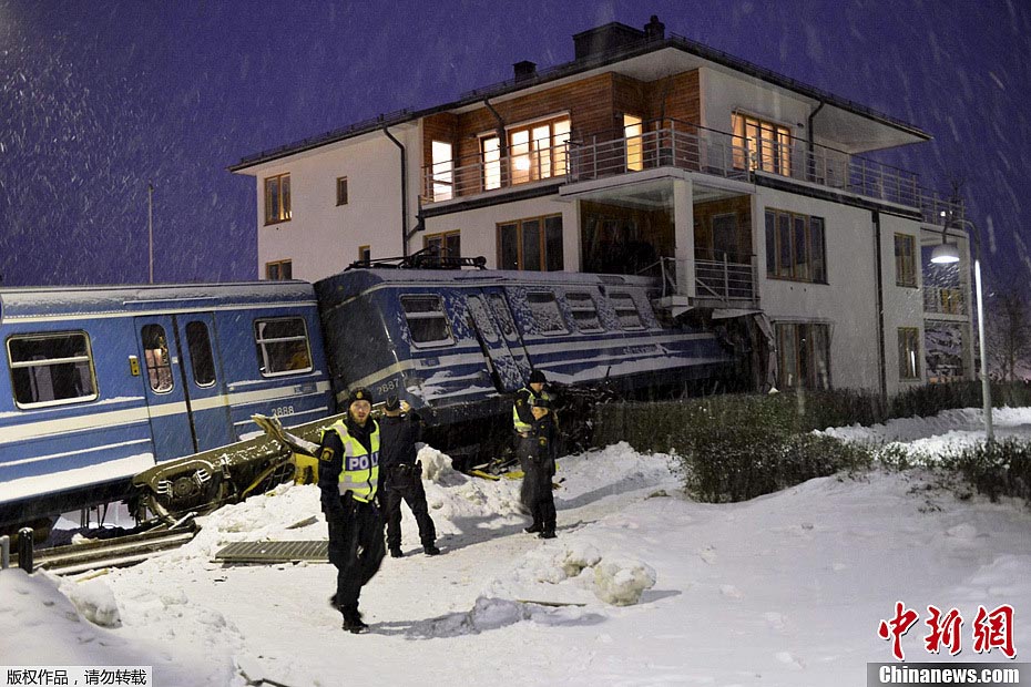 Suède : un accident de train causé par une femme de ménage à Stockholm (2)