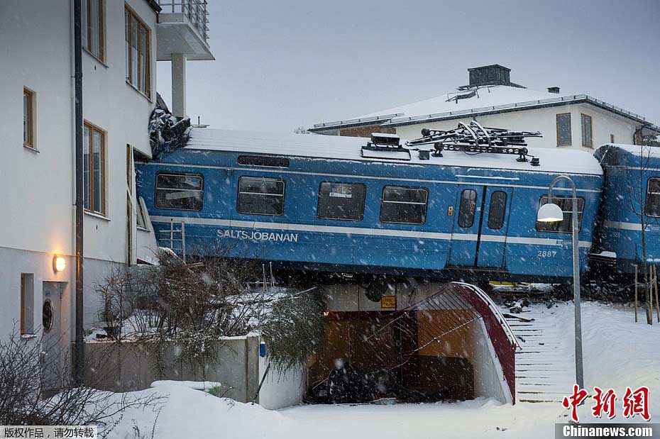 Suède : un accident de train causé par une femme de ménage à Stockholm