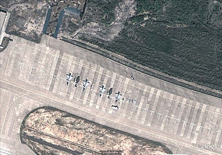 Photo de l'aéroport Shuimen, dans la province du Fujian ; c'est le plus proche des îles Diaoyu.