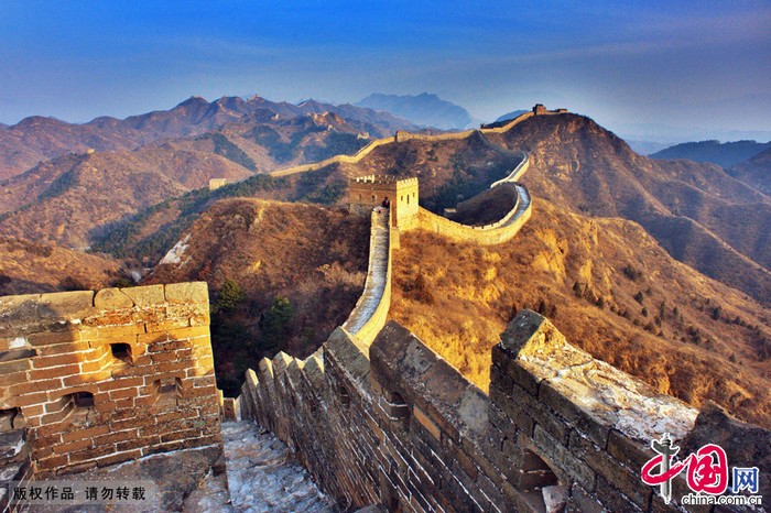 Jinshanling, le tronçon le plus naturel de la Grande Muraille