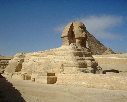 Le Sphinx, en Égypte
