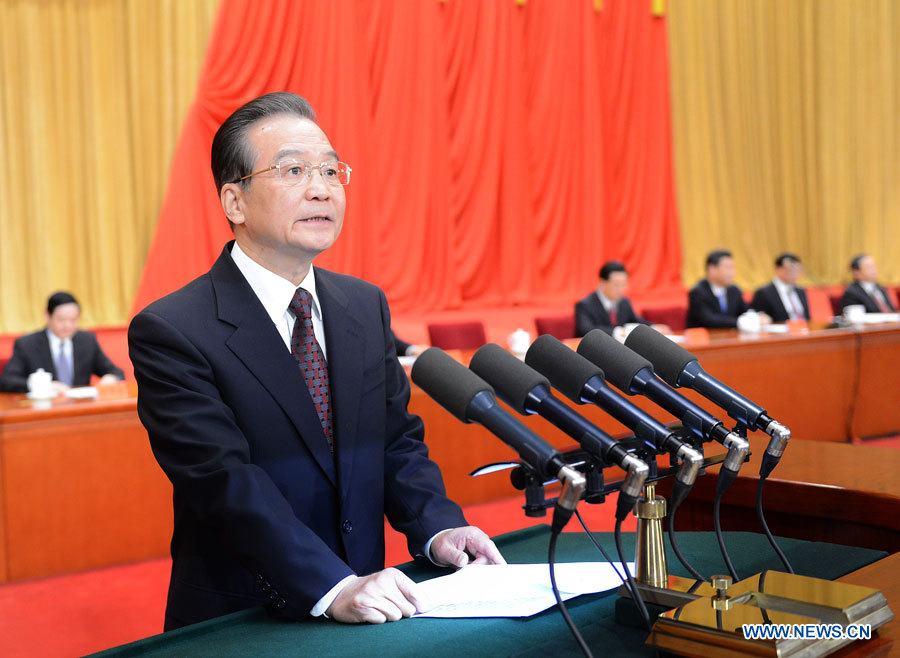 Le Premier ministre chinois Wen Jiabao a assisté à la cérémonie de remise des prix qui s'est tenue vendredi matin à Beijing.