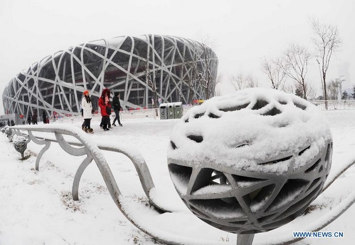 En images : Chutes de neige à Beijing (2)