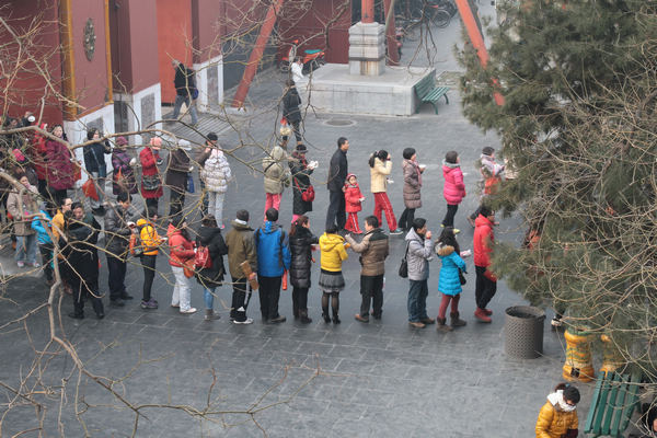 De la bouillie « Laba » gratuite au Temple des Lamas de Beijing (4)
