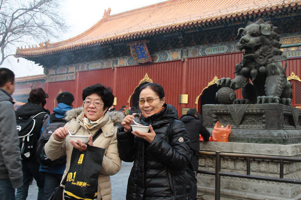 De la bouillie « Laba » gratuite au Temple des Lamas de Beijing (5)