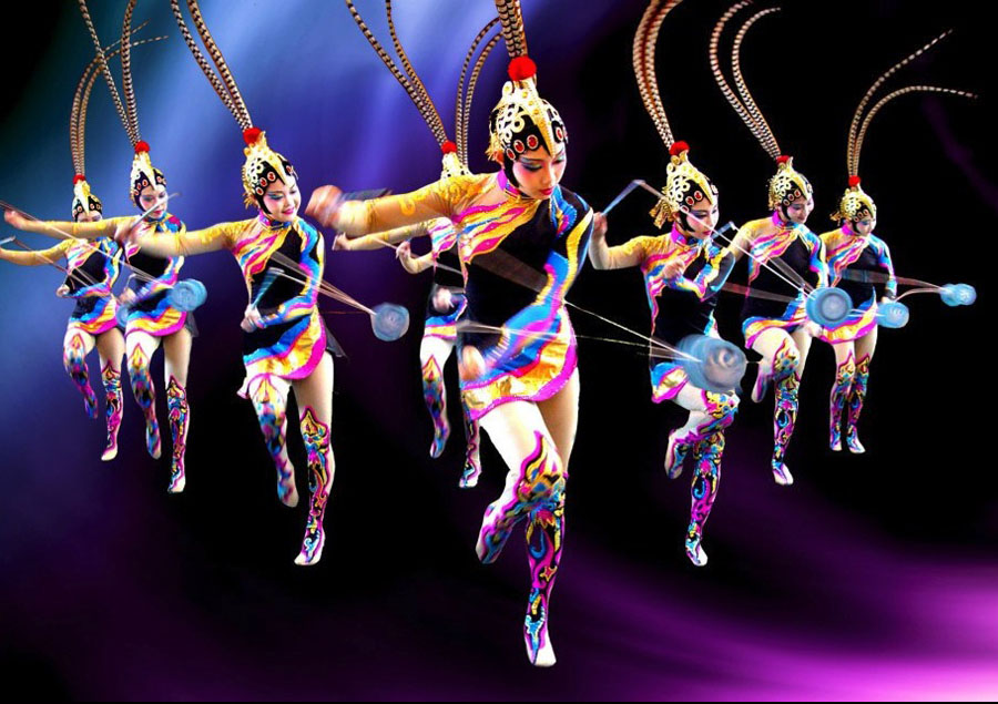 La troupe acrobatique de Beijing se présente à Monte-Carlo