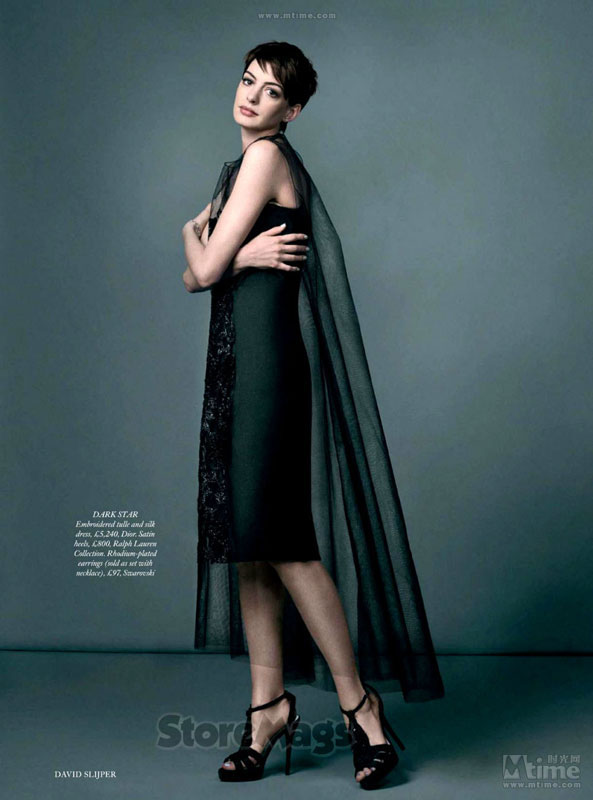 Anne Hathaway pose pour Harper's Bazaar UK  (4)