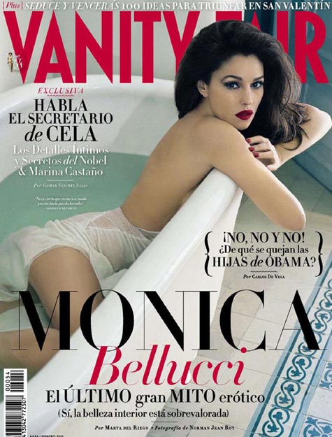 Monica Bellucci pose pour  « Vanity Fair » (7)
