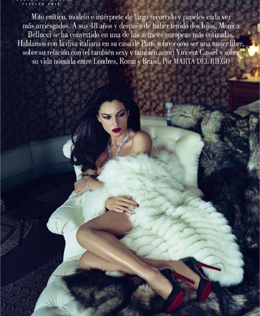 Monica Bellucci pose pour  « Vanity Fair » (5)