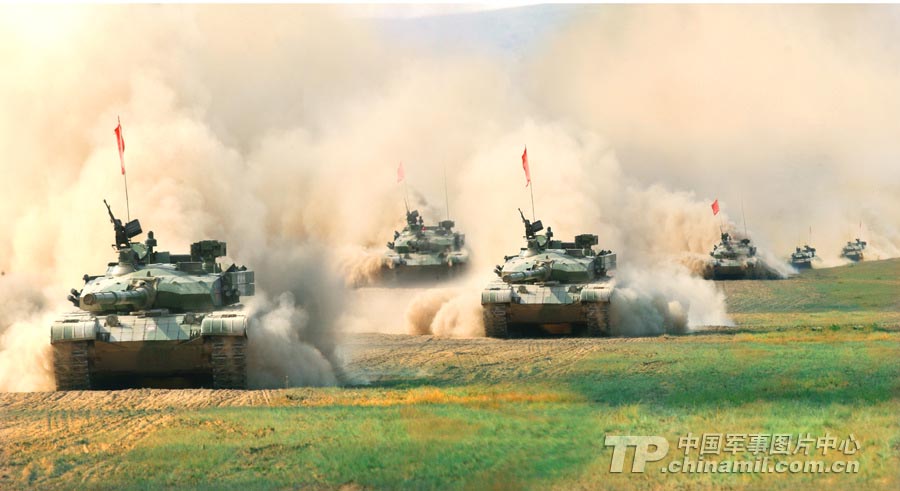 Chine : le plus grand terrain d'entraînement militaire (8)