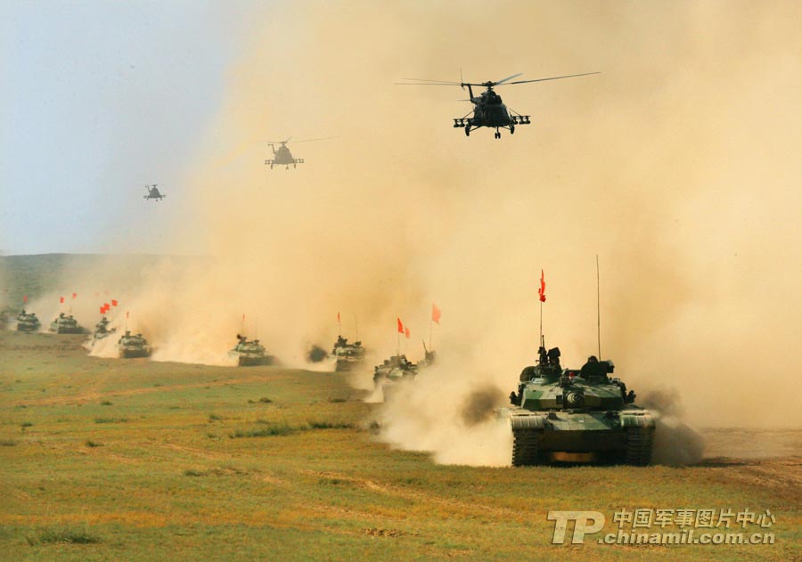 Chine : le plus grand terrain d'entraînement militaire (6)