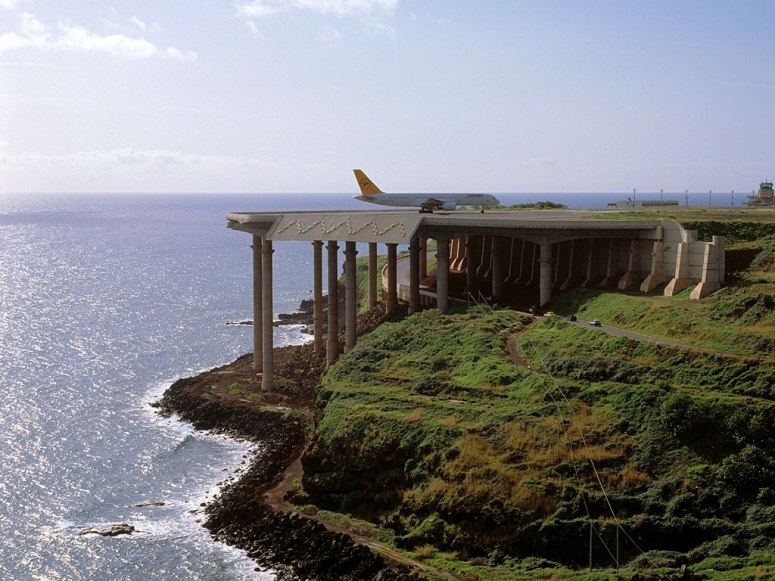 Aéroport de Funchal, île de Madère, Portugal