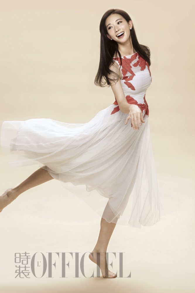 L'actrice chinoise Chiling illustre L'OFFICIEL Chine (5)