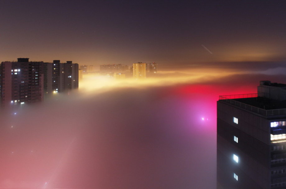 Beijing : des paysages brumeux dans la capitale chinoise (2)