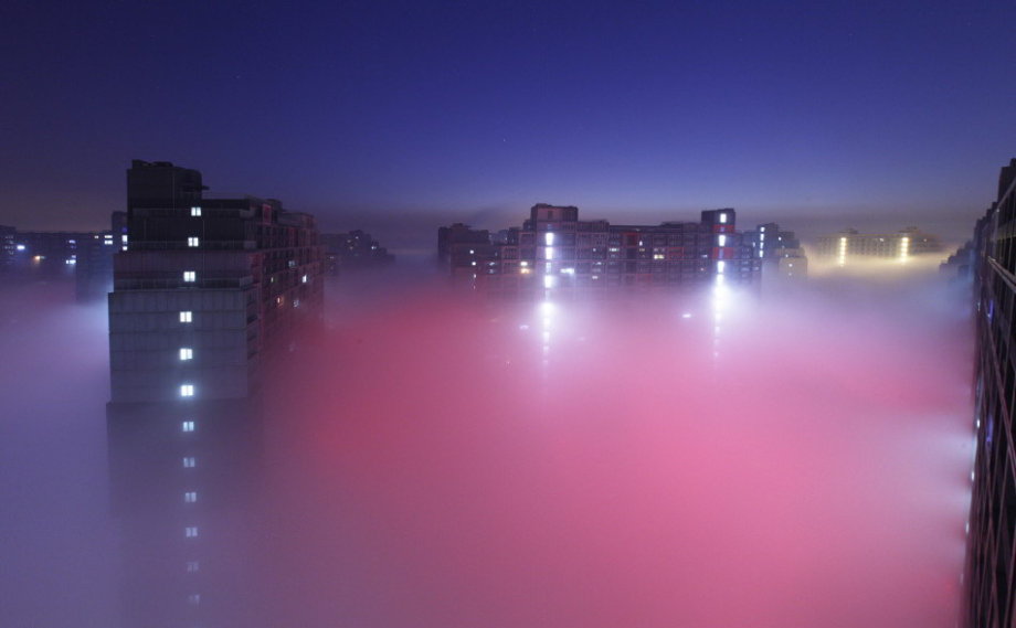 Beijing : des paysages brumeux dans la capitale chinoise (5)