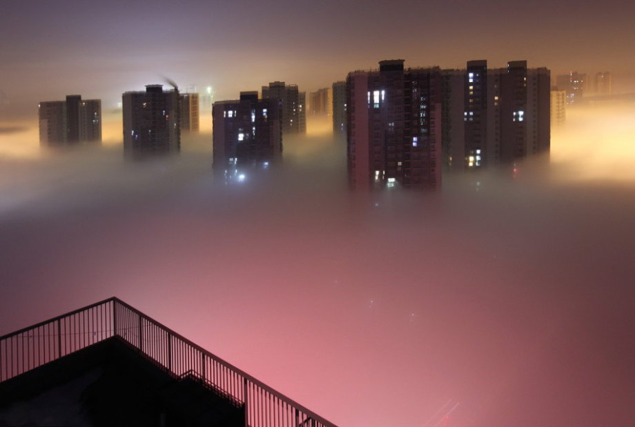 Beijing : des paysages brumeux dans la capitale chinoise (4)