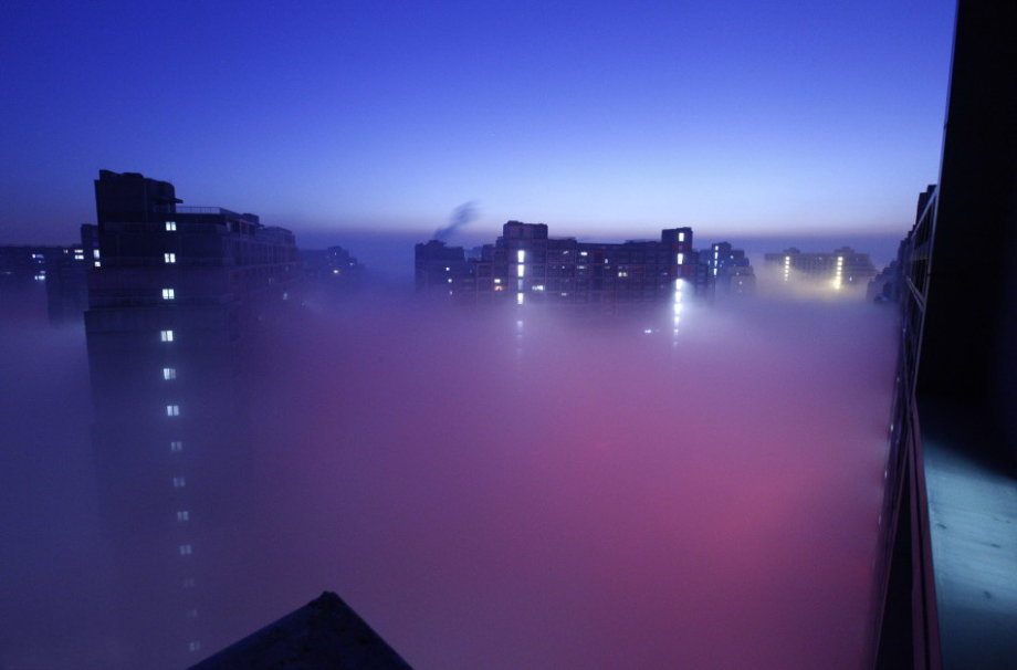 Beijing : des paysages brumeux dans la capitale chinoise (6)