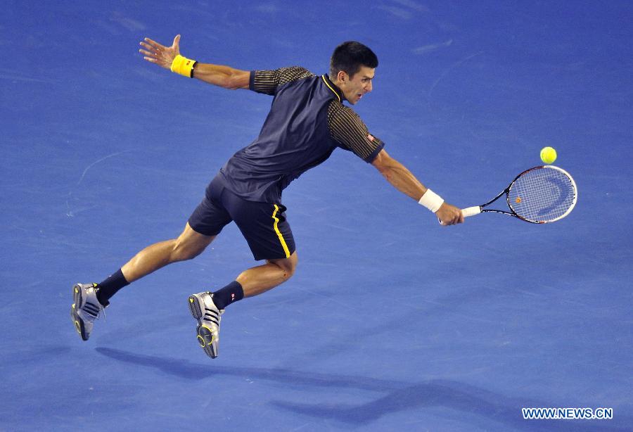 Tennis : Novak Djokovic remporte l'Open d'Australie 2013 (5)
