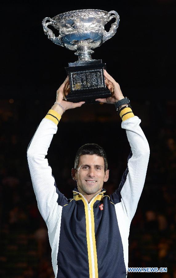 Tennis : Novak Djokovic remporte l'Open d'Australie 2013 (3)