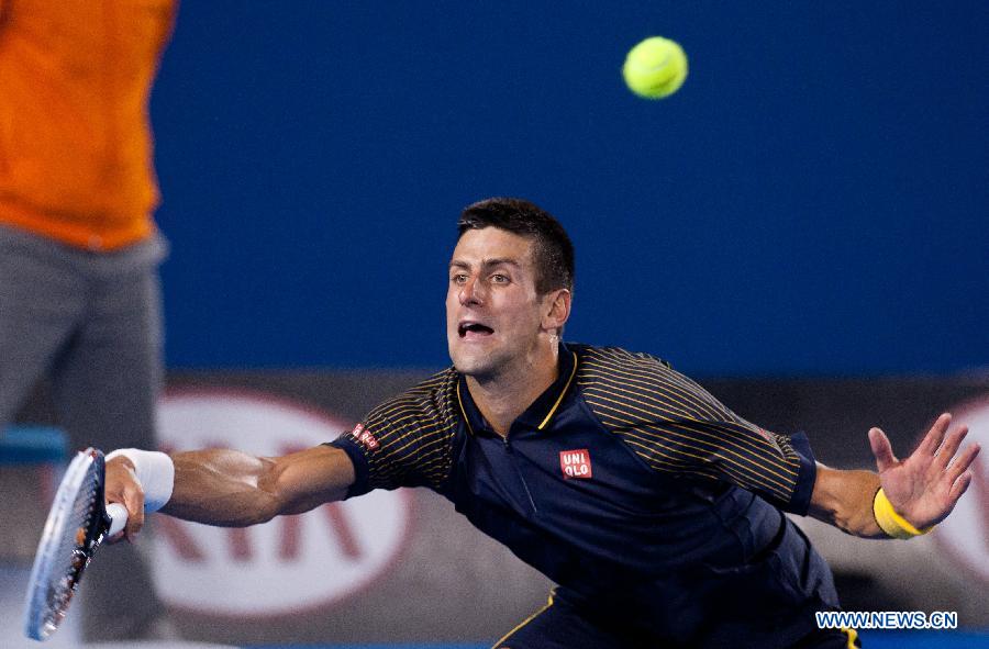 Tennis : Novak Djokovic remporte l'Open d'Australie 2013 (4)