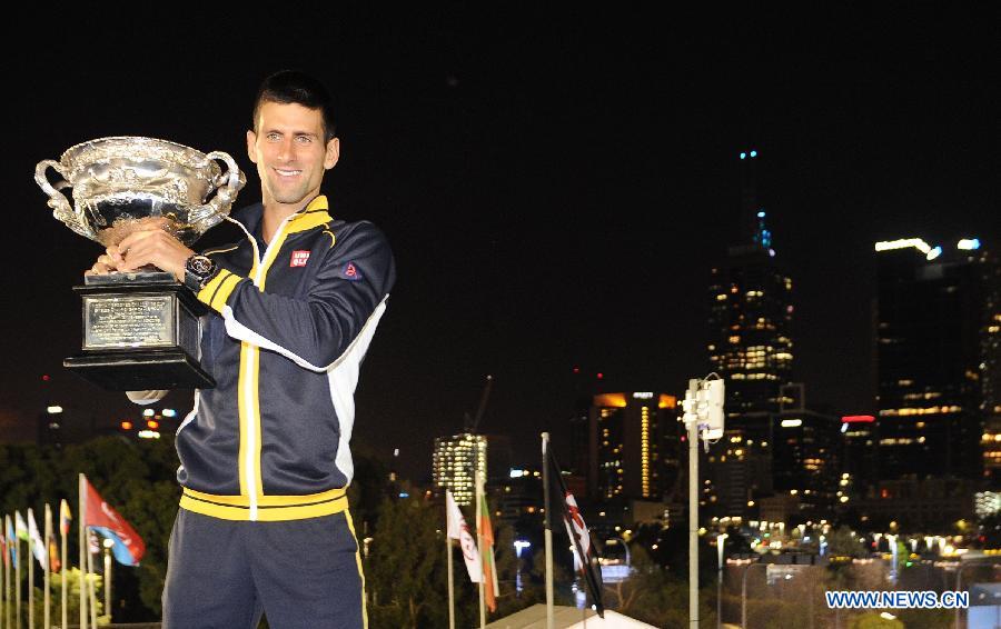 Tennis : Novak Djokovic remporte l'Open d'Australie 2013