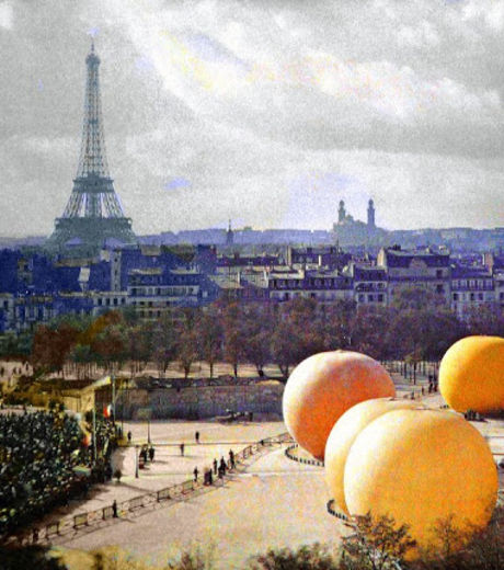Le Paris de la Belle Epoque en couleurs