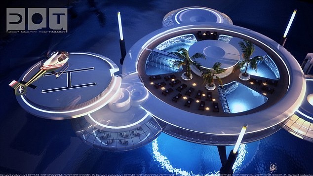 Le plus grand hôtel sous-marin sera construit à Dubaï (2)