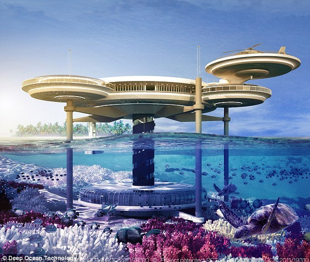 Le plus grand hôtel sous-marin sera construit à Dubaï