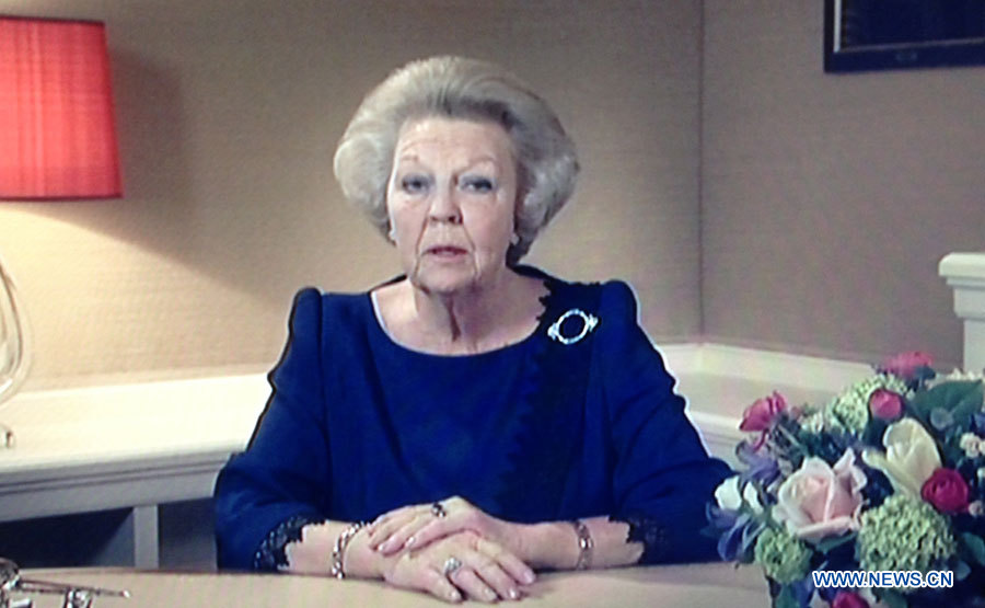 La reine Beatrix des Pays-Bas annonce son abdication en faveur du Prince Willem-Alexander