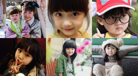 Des enfants stars populaires en Chine