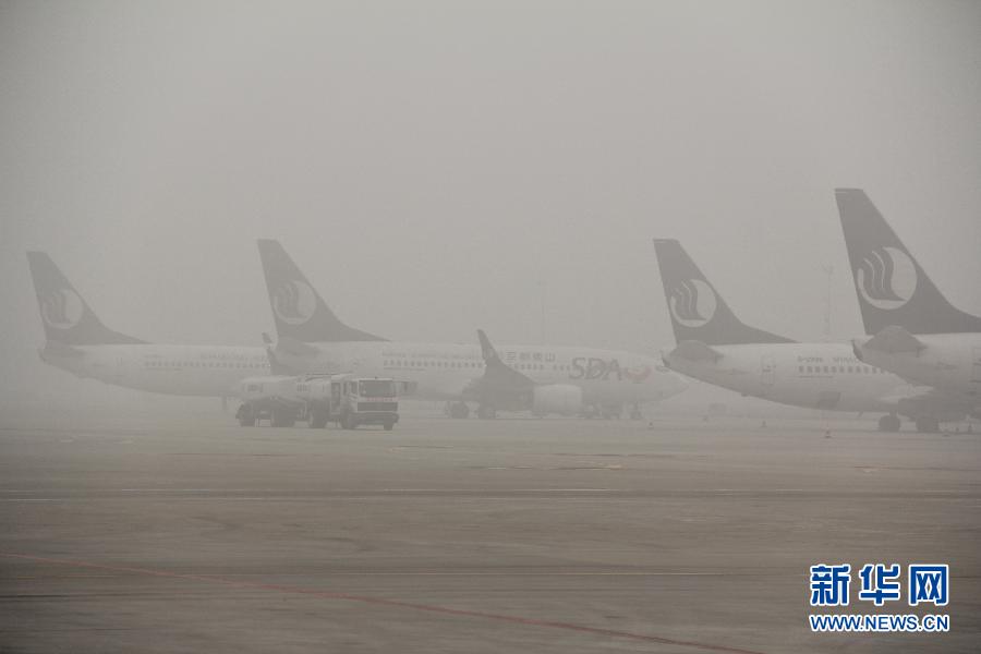 Chine : le brouillard s'étend sur plus de 1,3 million de km2 (5)