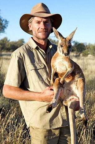 L'Australien Chris Barnes et son orphelinat de kangourous (3)