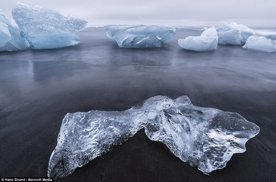 Les paysages de glace de l'océan Arctique sous l'objectif de Hans Strand (12)