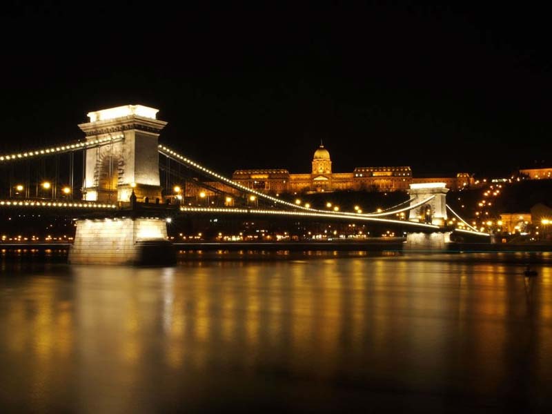 Pont des chaînes Széchenyi, Budapest, Hongrie