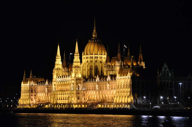 Le parlement hongrois, Budapest, Hongrie