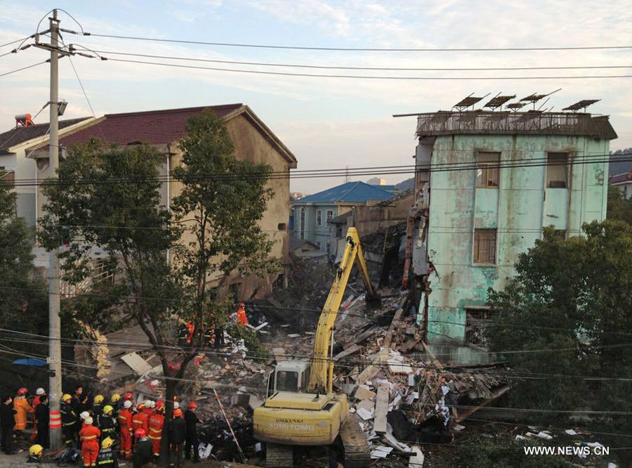 Chine : cinq morts dans une explosion dans un restaurant au Zhejiang  (2)