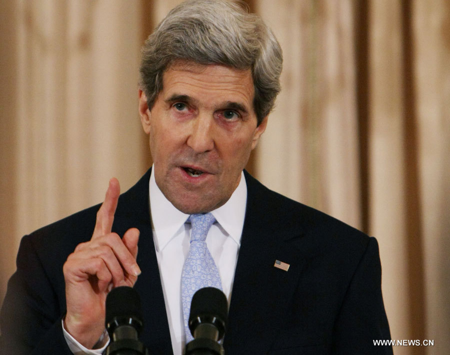 John Kerry préfère résoudre les conflits de manière pacifique
