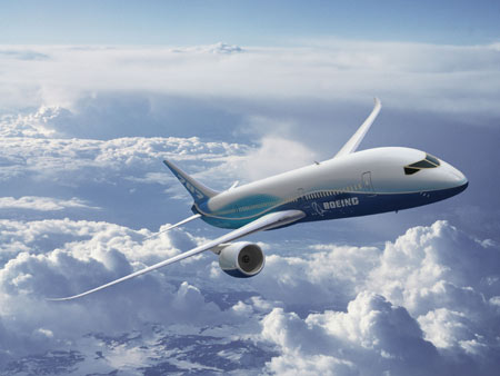 787 Dreamliner demande l'autorisation de vol d'essai