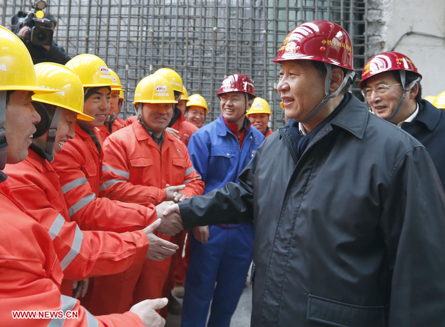 Xi Jinping exprime ses voeux du Nouvel An chinois aux ouvriers et policiers
