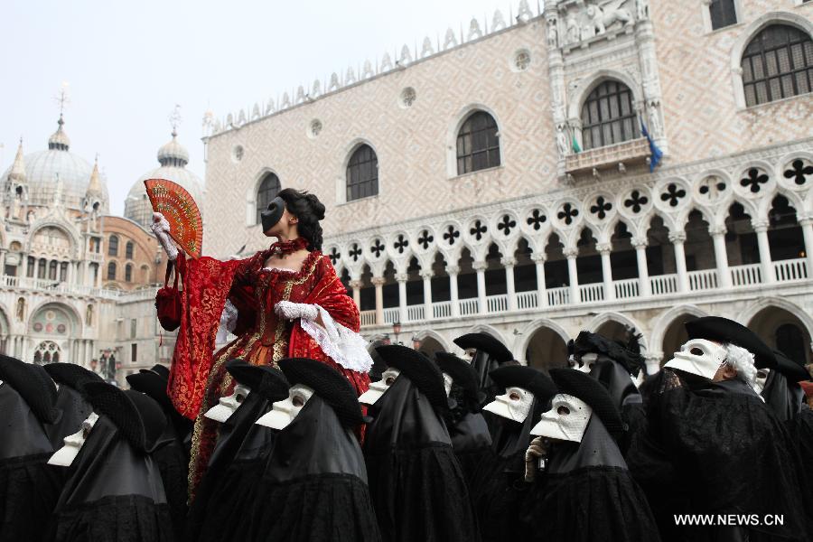 Italie: Carnaval  de Venise 2013 