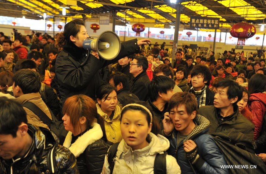 De nombreux trains supplémentaires en Chine pour le retour des vacances